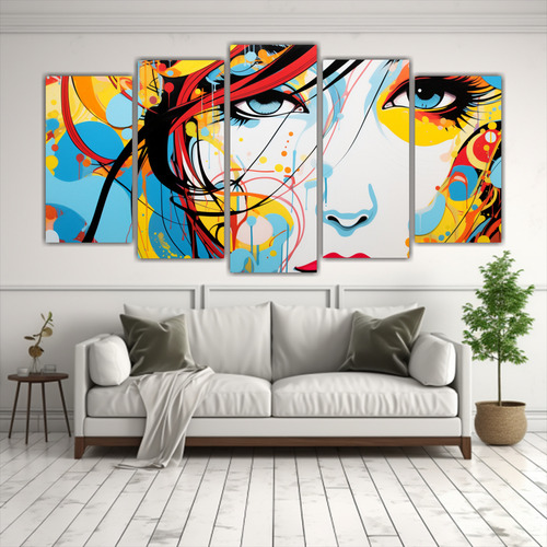 200x100cm Cuadros De Alta Resolución Fusionando Arte Pop Y