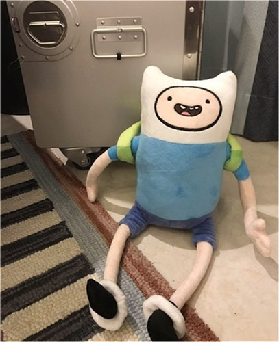Pelúcia Pinguim Finn Jake Hora De Aventura, 3 Peças