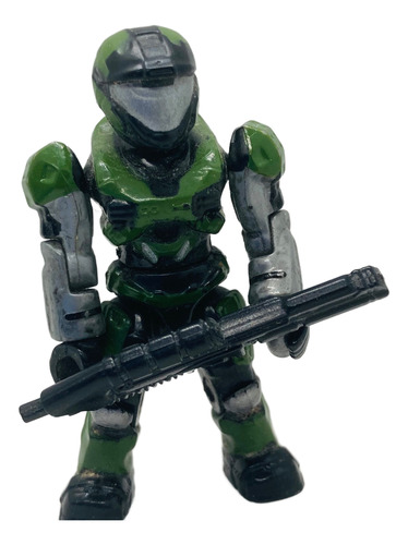 Halo Mega Construx Spartan Kat Noble Team Verde Raro Origina (Usado)
