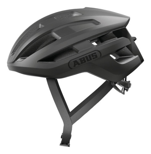 Capacete De Ciclismo Abus Powerdome Preto Fosco