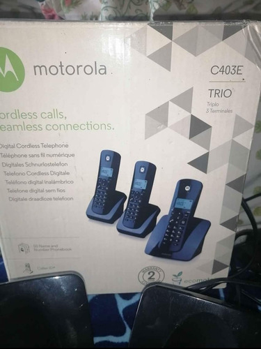 Teléfono  Trío Inalambrico Motorola 