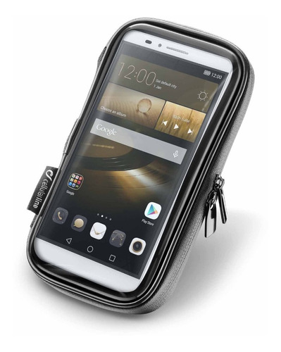 Imagen 1 de 4 de  Funda Porta Celular Moto Universal Interphone Motoscba