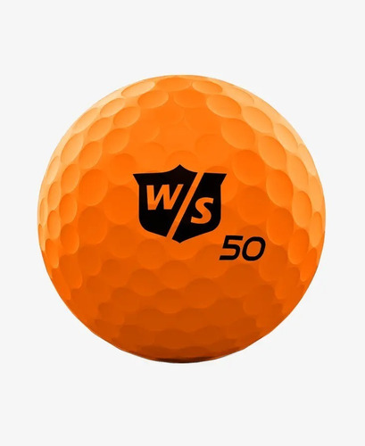 Kaddygolf Pelotas Golf Wilson Fifty Naranjas Tubo X 3