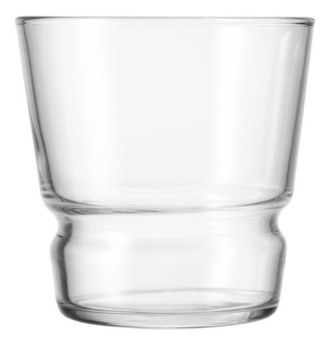 Brera Juego De 6 Vasos De Vidrio De 350 Ml. Color Transparente