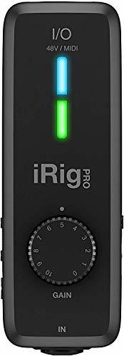 Interfaz De Audio Compacta Ik Multimedia Irig Pro I / O