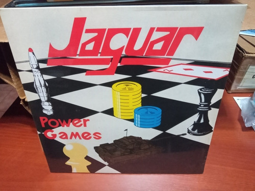 Jaguar - Power Games - Vinilo Lp 2017 Nuevo Sellado Uk