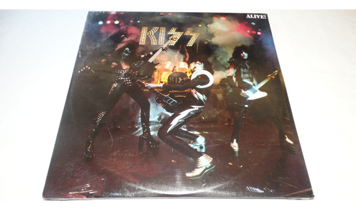 Kiss  Alive! '1977 (2 Lps Non-gatefold Casablanca Club Edit