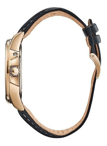 Imagen 2 de 7 de Citizen World Time Black Dial Gold Tone Bx1003-08e Dcmstore