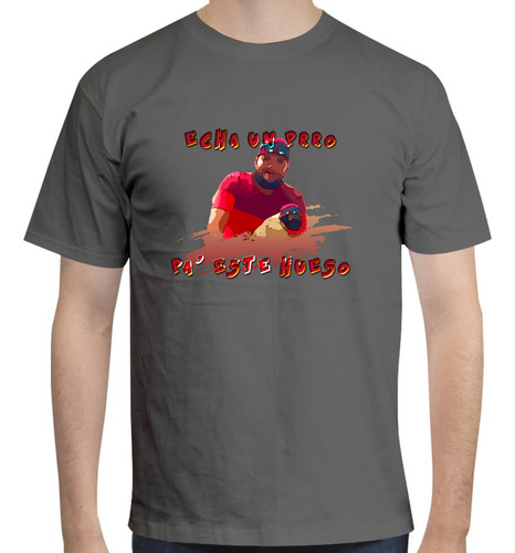 Playera Estampada Diseño Meme Echa Un Perro