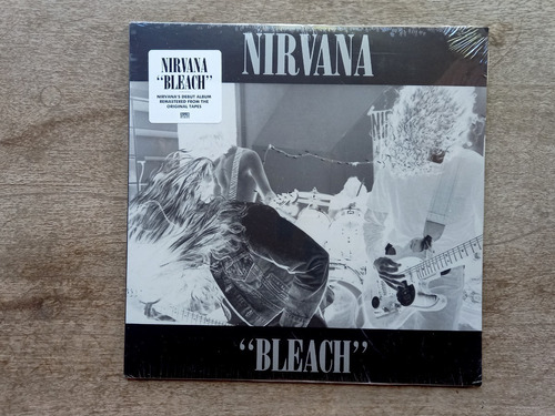 Disco Lp Nirvana - Bleach (1993) Usa Sellado R43