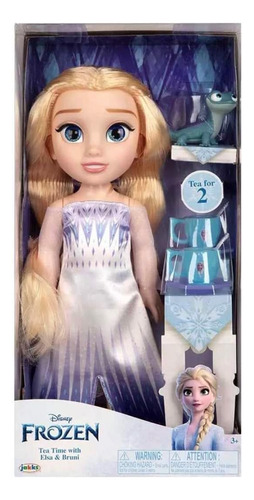 Princesa Disney Elsa Y Bruni Con Accesorios Frozen