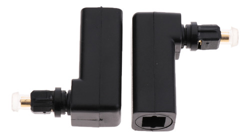 2pcs Adaptador Óptico Con Ángulo Compatible Con Puertos De