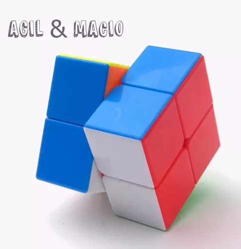 Cubo Interativo Fungame 2x2 Magico Cube Profissional Criança - Dupari