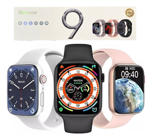 Relógio Smartwatch W29 Max Series 9 Gps Nfc Nfe Lançamento