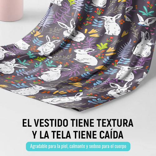 Pijama Cirúrgico Estampado De Corte Reto Com Bolsas Uniform-