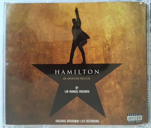 Hamilton. Cd Doble. Usado. Broadway. Manuel Miranda