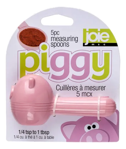 comprar Cucharas Medidoras Joie Piggy, Rosado