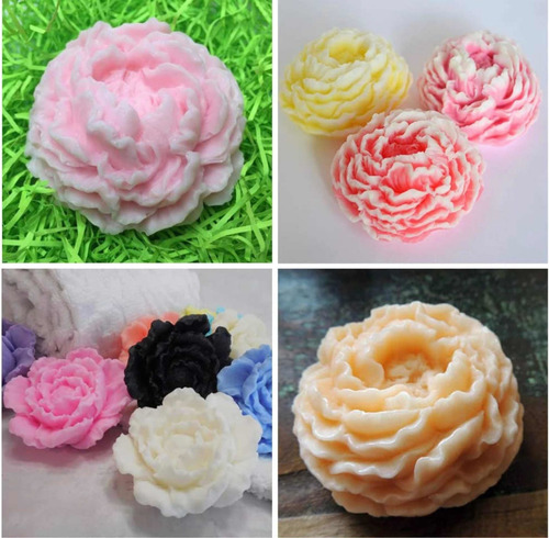 Imagen 10 de 10 de Moldes De Silicona Para Velas, Jabones Artesanales Y Resina