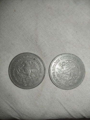 Monedas De 50 Pesos Con Punto En El Número 5