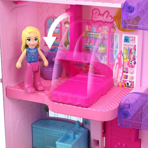 Polly Pocket Set De Juego Compacto Mundo Sorpresa Barbie