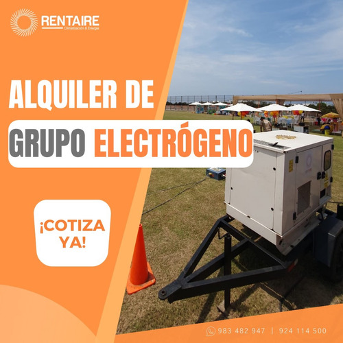 Alquiler De Grupo Electrogeno Para Eventos