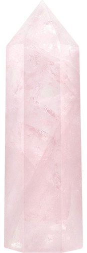 Varitas De Cristal Curativas | Puntos De Cuarzo Rosa De...