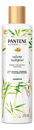  Pantene Shampoo Bamboo Colágeno Y Pantenol Nutrient Blends 2