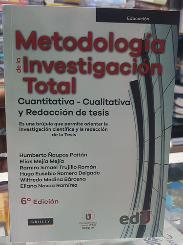 Metodología De La Investigación (ñaupas) Ed 2023