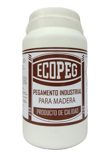 Pega Blanca  Ecopeg Pega Madera Galon 4 Kg