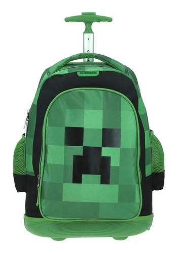 Mochila Minecraft Primaria Con Carro Chenson Vs1540