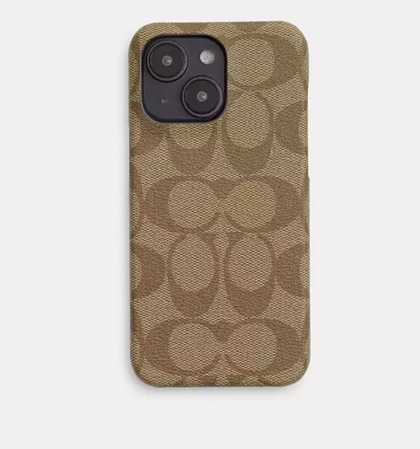 Case Funda Coach Original iPhone 15 Originales