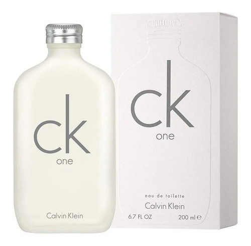 Perfume Ck One De Calvin Klein 200 Ml Eau De Toilette Oferta