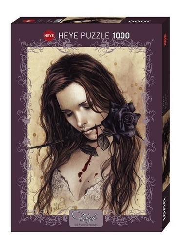 Rompecabezas 1000 Piezas Heye - Dark Rose (victoria Francés)