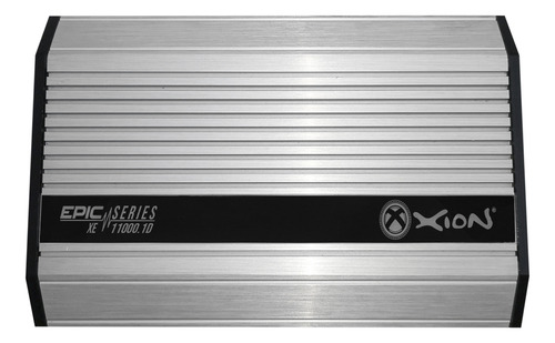 Xion Xe 1100.1d Amplificador Clase D Epic Series 1 Ohm 1100w Color Plateado