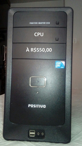 Cpu Positivio. Segue Teclado E Mouse. Retirar Em Salvador.