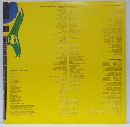 Lp Engenheiros Do Hawaii Gessinger Licks Maltz Com Encarte (Usado)