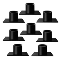 Comprar Porta Velas Negros Para Velas Cónicas, Soportes De Velas Mat