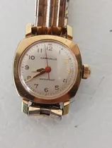 Comprar Reloj Caravelle De Cuerda Rk Para Dama Chapa De Oro Dorado Dorado Blanco
