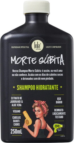 Kit Lola Cosmetics Morte Súbita 2 Itens - Sh250ml+masc450g