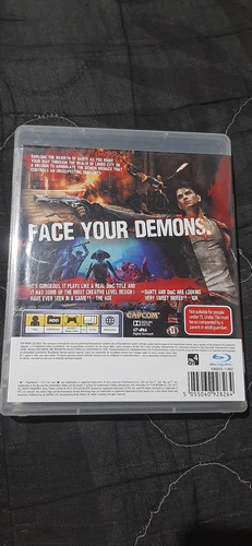 Jogo De Ps3 Dmc Devil May Cry Semi-novo Completo (Usado)
