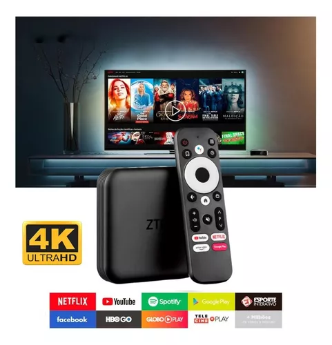 Wonderful Digital Android TV Box Ulive+ with Claro TV, Vivo, Hbo