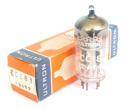 Bulbo 12at7 Ecc81 Ultron Aleman Nuevo Nos Hi End