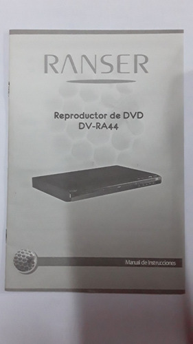 Reproductor Dvd Funciona Perfecto