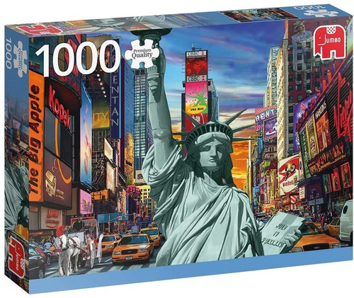 Rompecabezas Puzzle 1000 Piezas Jumbo Diset New York City