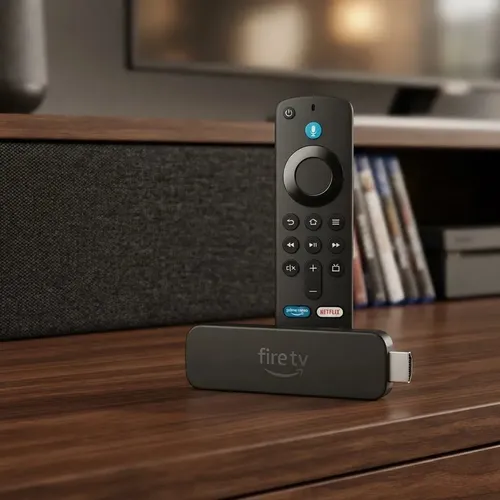 Dispositivo De Streaming Amazon Fire Tv Stick 4k Select Com Preto