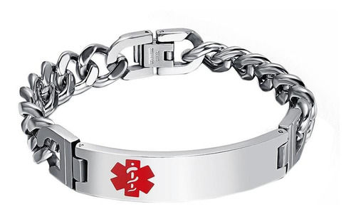 Brazalete De Identificación De Alerta Médica De Enlace De