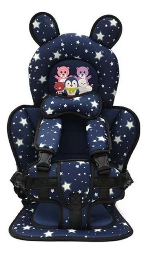 L Asiento De Viaje Cómodo For Bebés Color Azul
