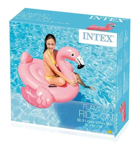 Intex Mega Flotador Inflable De Flamenco