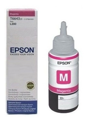 Tinta Epson Original Magenta L110 L200 L210 L350 L355 L555