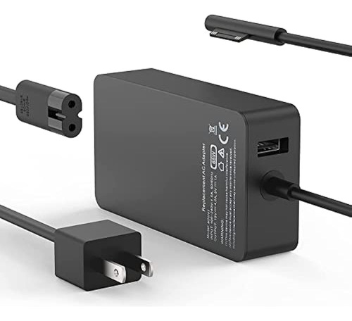 Cargador De Portátil Surface Pro De 65 W Para Microsoft Surf